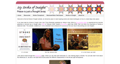 Desktop Screenshot of mystrokeofinsight.com